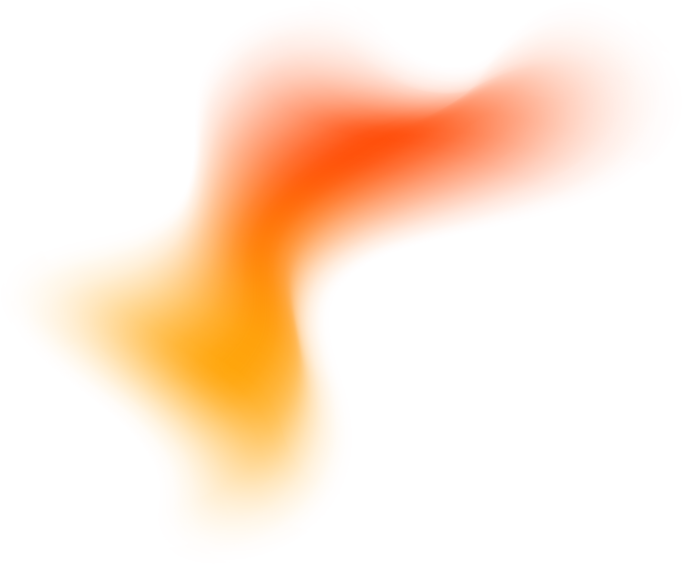Orange Soft Gradient Shape